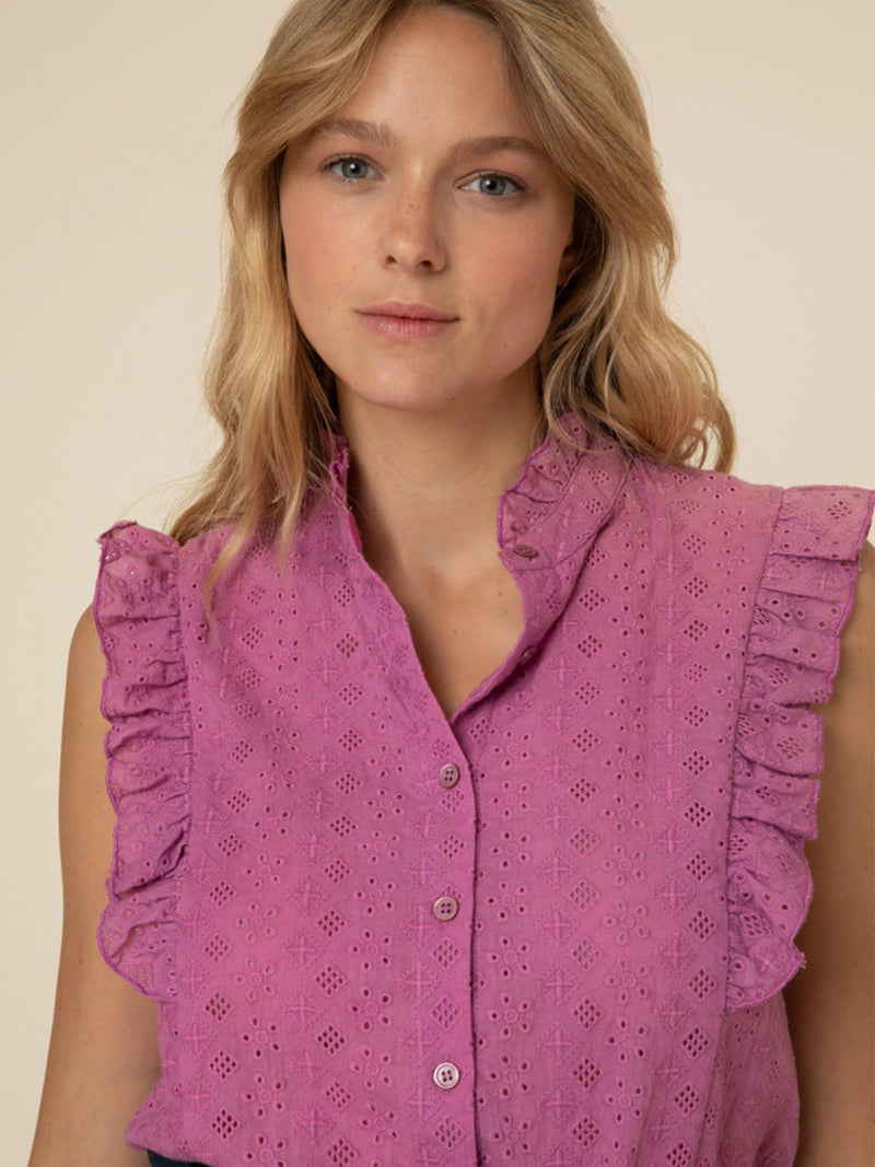 Selina Violet Shirt