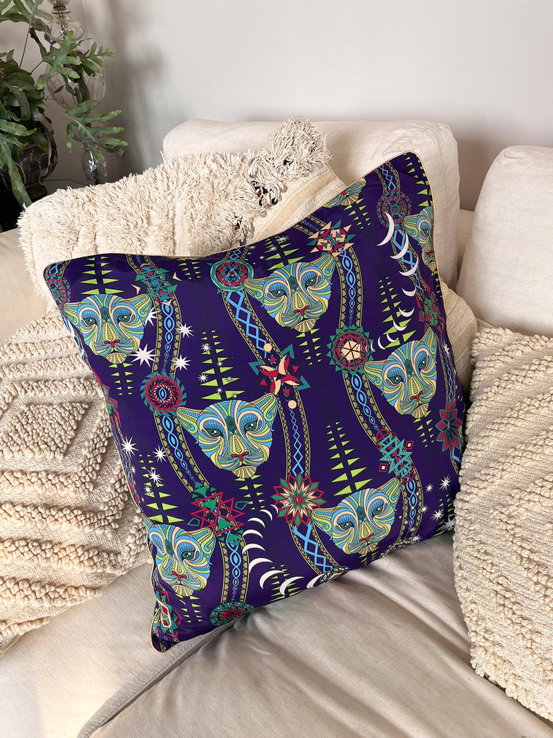 Cushion Cover Dark Purple