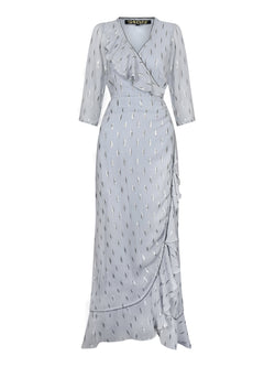 Flamenco Maxi Dress Grey Confetti