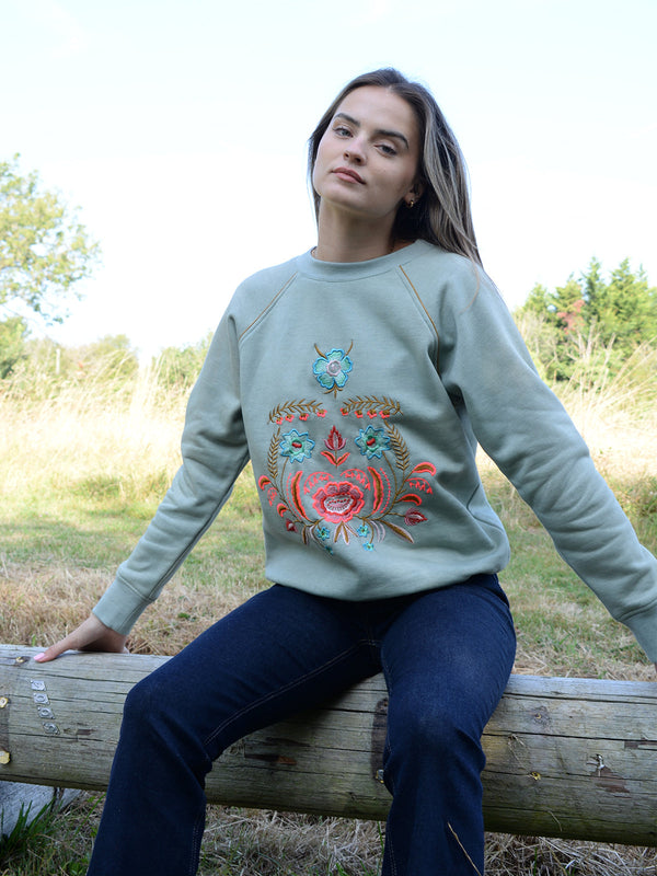 Meadow Sweatshirt Pistachio