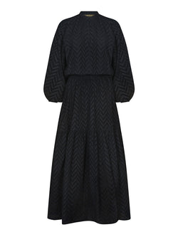 Leo Maxi Dress Black Shiffle